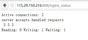 通过ngx_status实现zabbix对nginx的监控